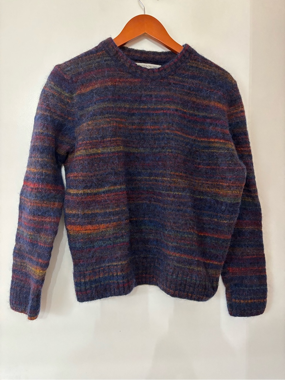 Outerknown Multicolor Men's Wool Blend Horizon Sweater XL